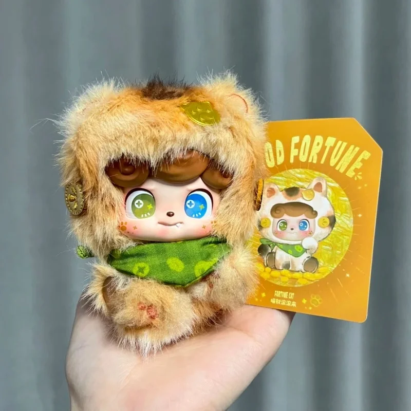 

Genuine Q.Kid Good Fortune Series Blind Box Cute Doll Pendant Collection Desktop Ornament Fashion Trend Surprise Gift Toys