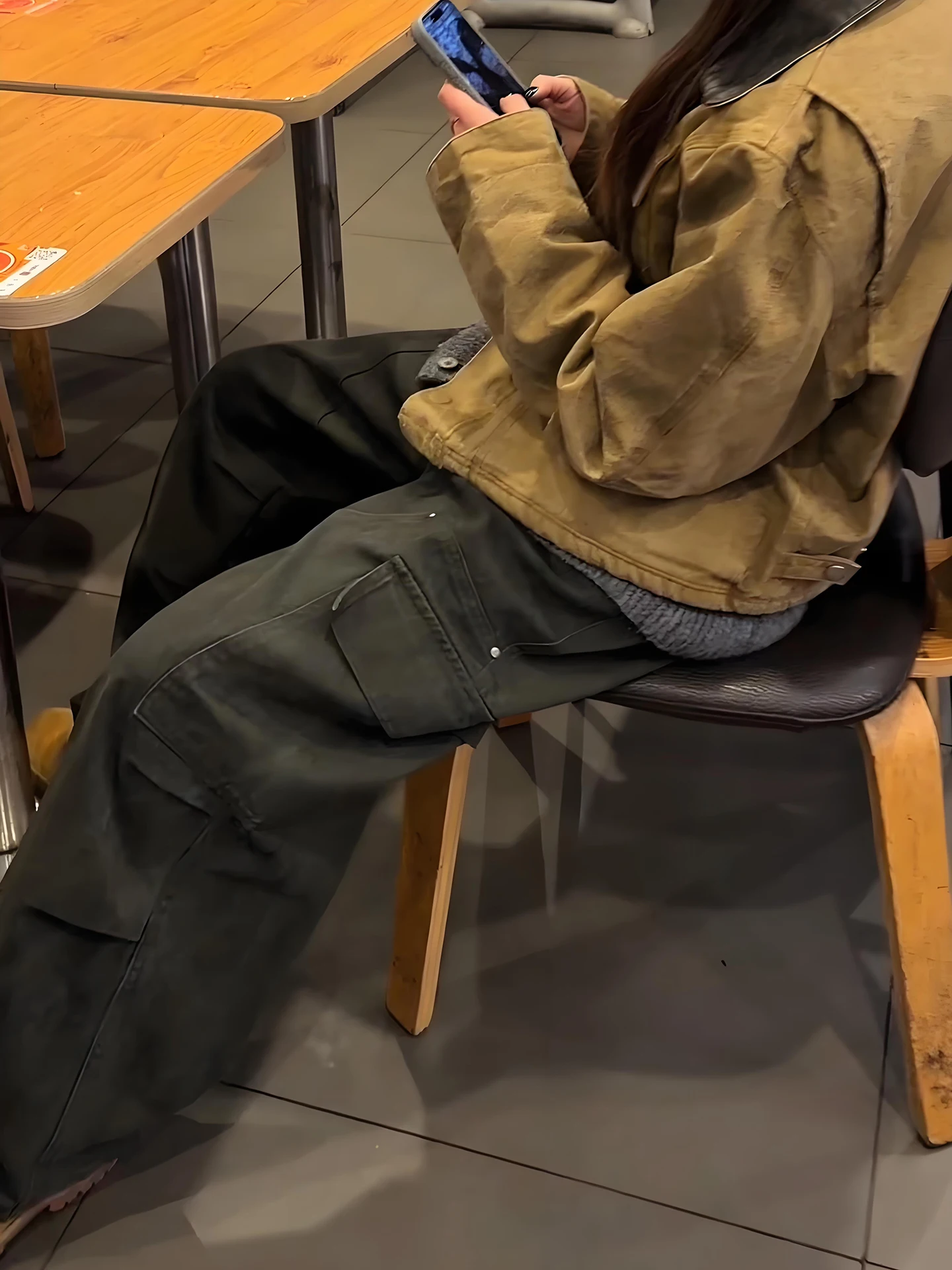 

Military een Cotton Work Trousers Straight Leg Wide Leg Casual Workwear Spring Season Men's Loose Fit Comfortable Jeans