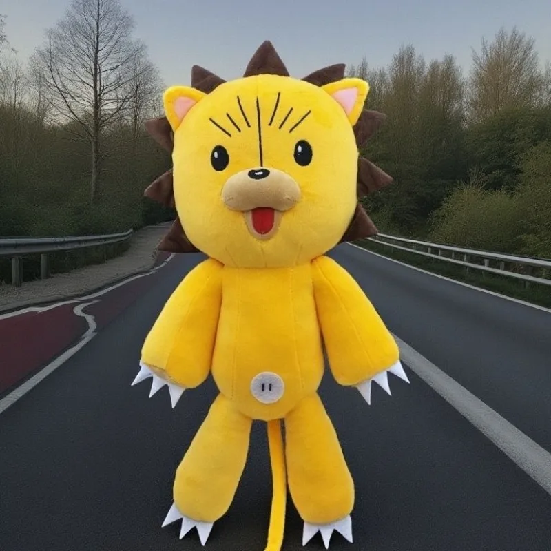 Peluche de Kon de BLEACH de 38 cm, Muñeco de Peluche Divertido para Niños, Regalo de Cumpleaños, Navidad, Coleccionable, Decoración