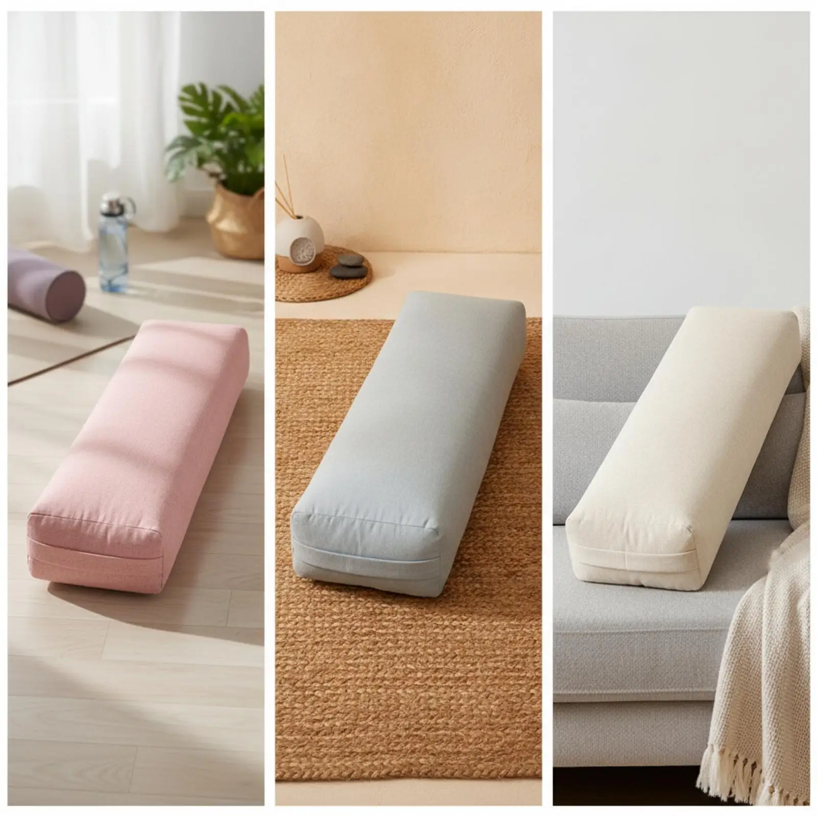 Pilates Cushion Pillow Multi-Purpose Pilates Cushion Breathable for Home Studio