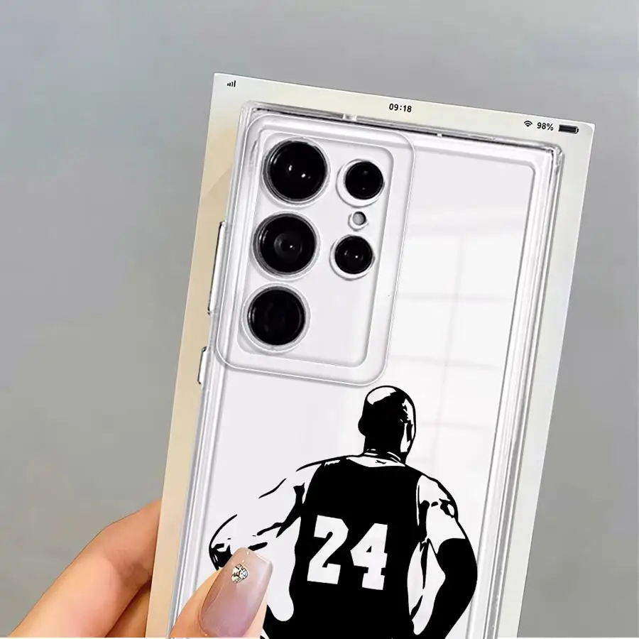 Sport Cool Soft Phone Cover Case for Samsung Galaxy S24 S20 Plus S21 Note 20 Ultra 10 S25 Edge S22 FE S23 Ultra