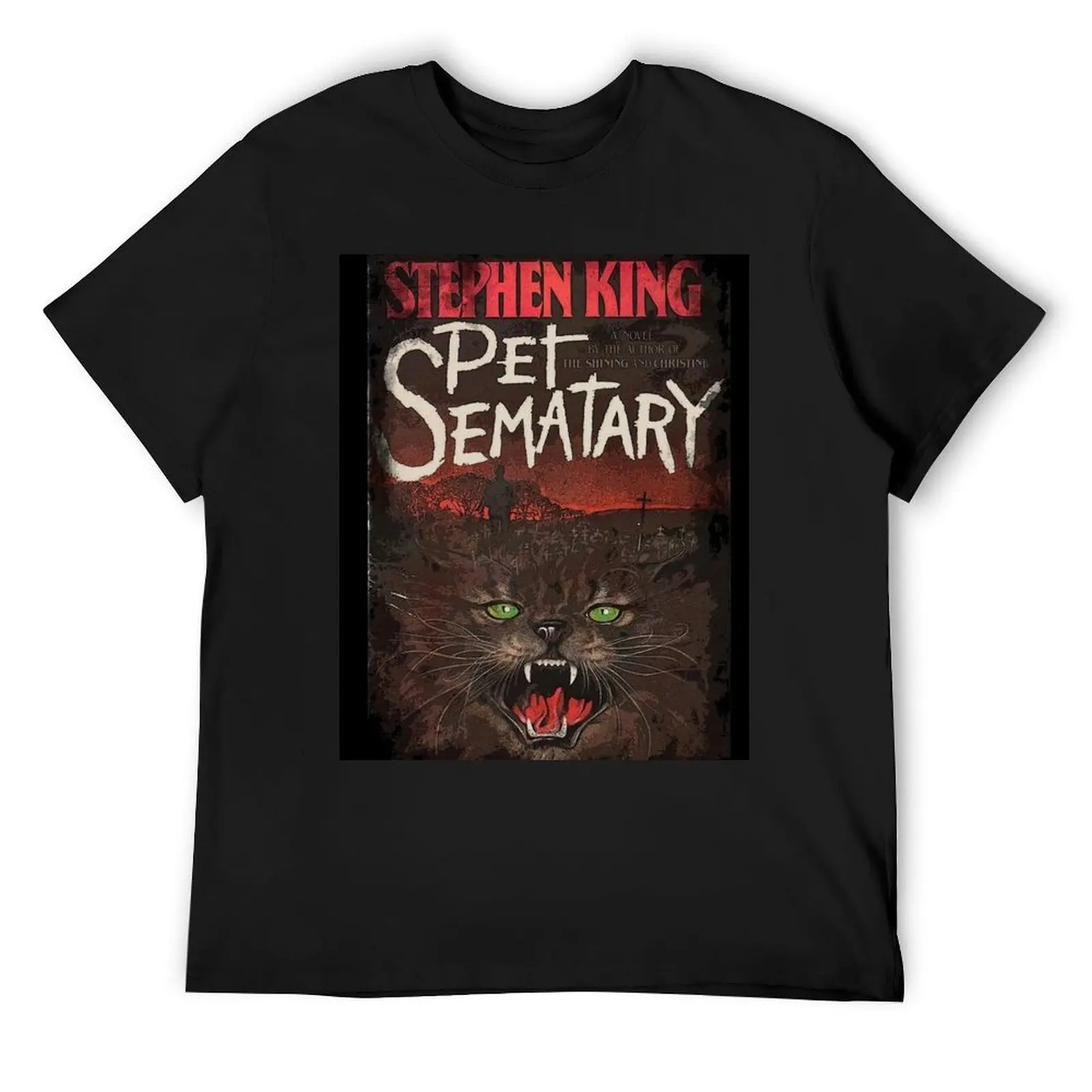 

Pet Sematary T-Shirt tees gifts for boyfriend korean fashion oversized t shirt men