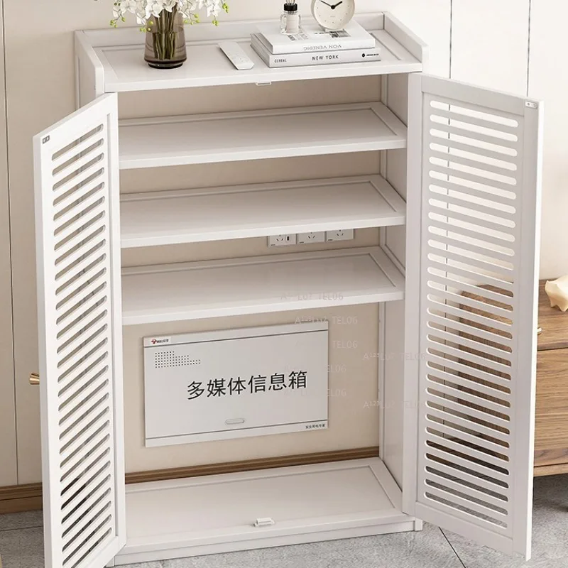 Wall Mount Router Shelf No Drill Cable Box Holder WiFi Modem Cover Organizer Concealment Case storage box