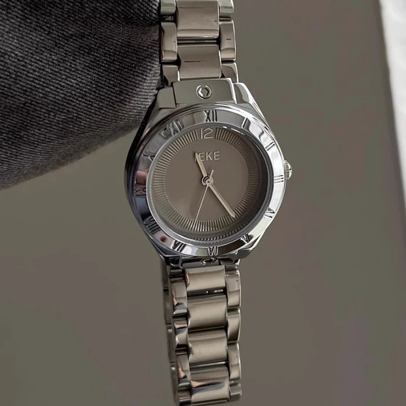2025 waterproof quartz watch birthday gift light luxury cold wind classic trend women's watch elegant and simple