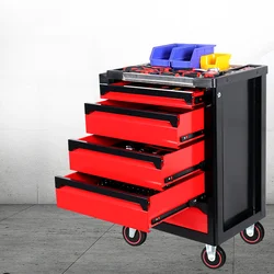 Oficina Tool Cabinet com gavetas, Oficina Trolley, Garagem Storage, Professional Complete Tool Cabinet, Embalagem Acessórios