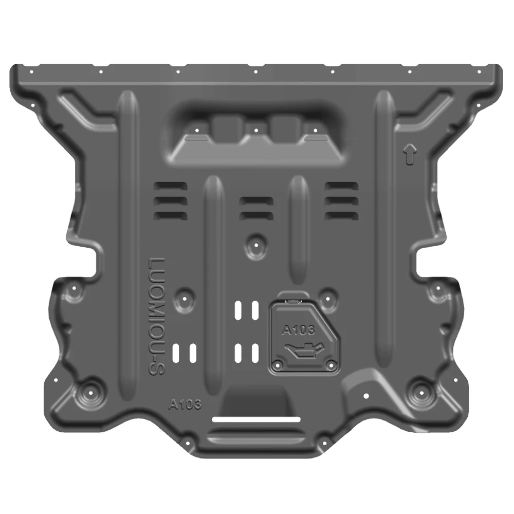 For Aluminum Alloy Engine Guard Plate Underbody Skid Plate Transmission Protection Armor for Alfa Romeo Stelvio SUV