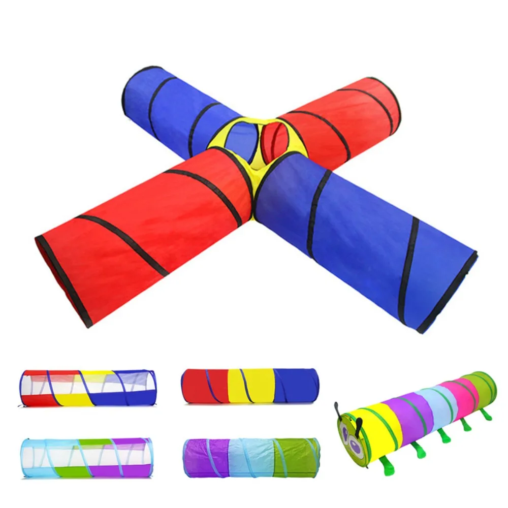 Maison de jeu jouets cadeau d'anniversaire bébé jouer jeux tente Tunnel jouets ramper Tunnel jouets soleil Tunnel tente ramper jeux