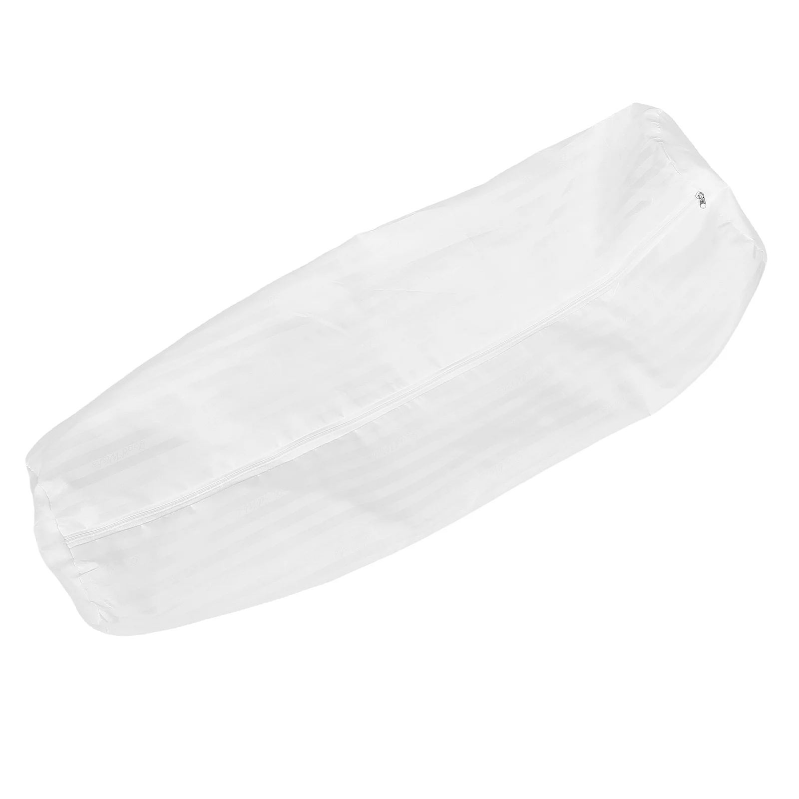 

Roll Zip Pillowcase Bolster Pillow Inner Sleeve Soft Comfortable Round Neck Pillow Covers White 20x80 Cm Breathable Case