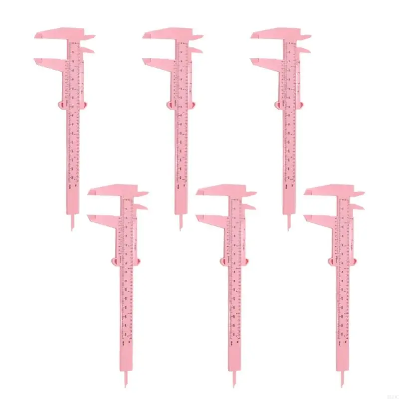 W89C 6 PCS 150 มม. Vernier Caliper Sliding Sliding Caliper