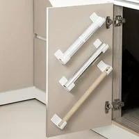 4-pack Punch-free Storage Rack Kitchen Plastic Wrap Garbage Bag Cabinet Storage Rack Refrigerator Side Storage Rack 4