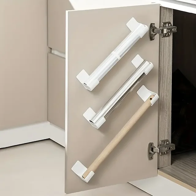 4-pack Punch-free Storage Rack Kitchen Plastic Wrap Garbage Bag Cabinet Storage Rack Refrigerator Side Storage Rack 4 4-pack Punch-free Storage Rack Kitchen Plastic Wrap Garbage Bag Cabinet Storage Rack Refrigerator Side Storage Rack 4