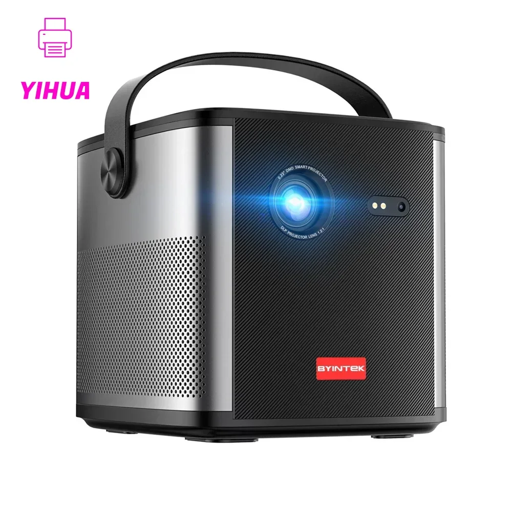 

BYINTEK U80 3D 4K Mini LED Portable Video Home Theater DLP Smart Android WIFI Full HD 1080P Projector with Battery