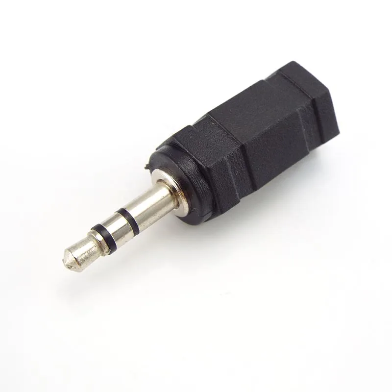3.5mm male Jack Coupler 3.5 mm Female to 3.5mm Female Jack plug 3 pole audio Stereo Coupler Socket Adapter connectors 1/5pcs