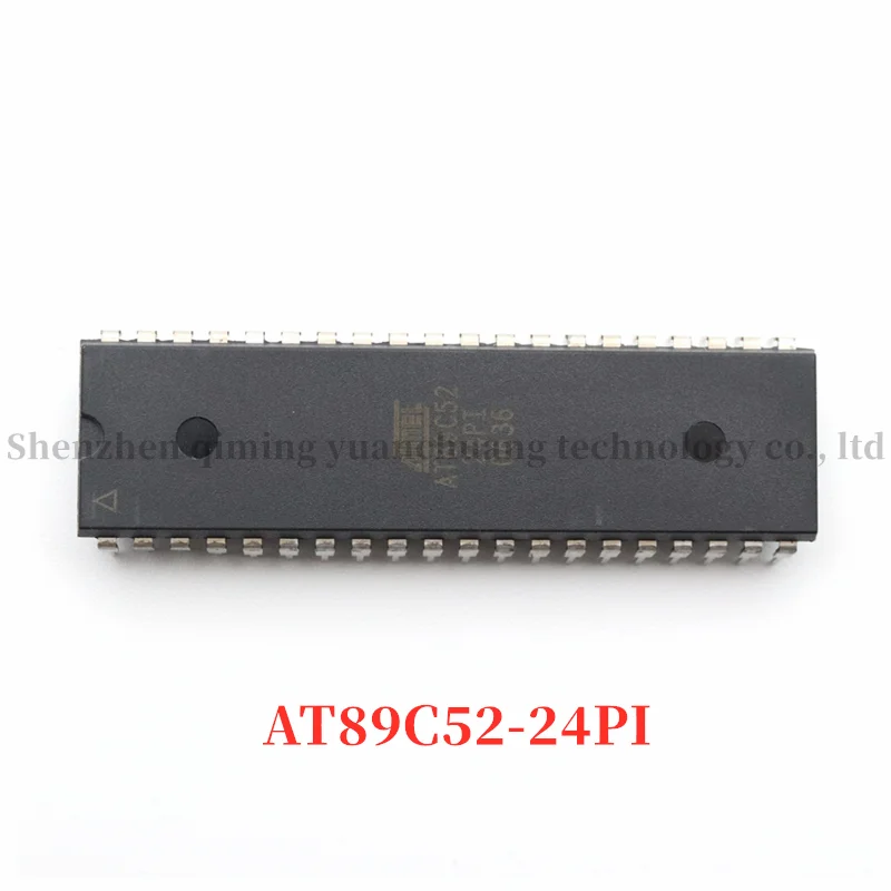 

AT89C52-24PI DIP - 40 8 KB new original single-chip 8-bit embedded microcontroller controller IC