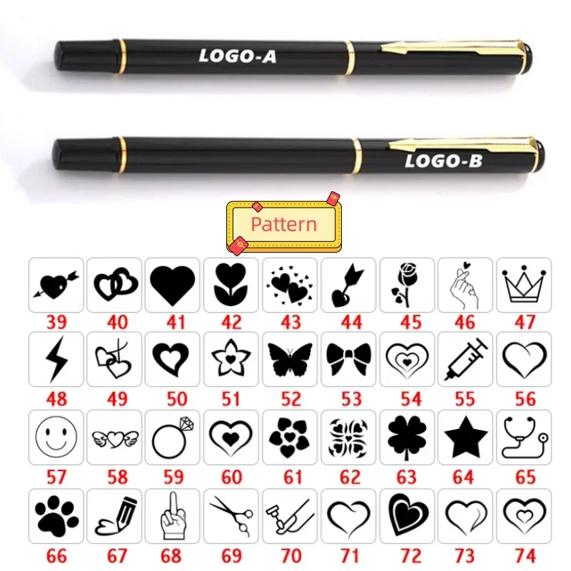 Custom Luxury Ballpoint Writing Pen Korean Stationery Supplies Novel School Teacher Gift