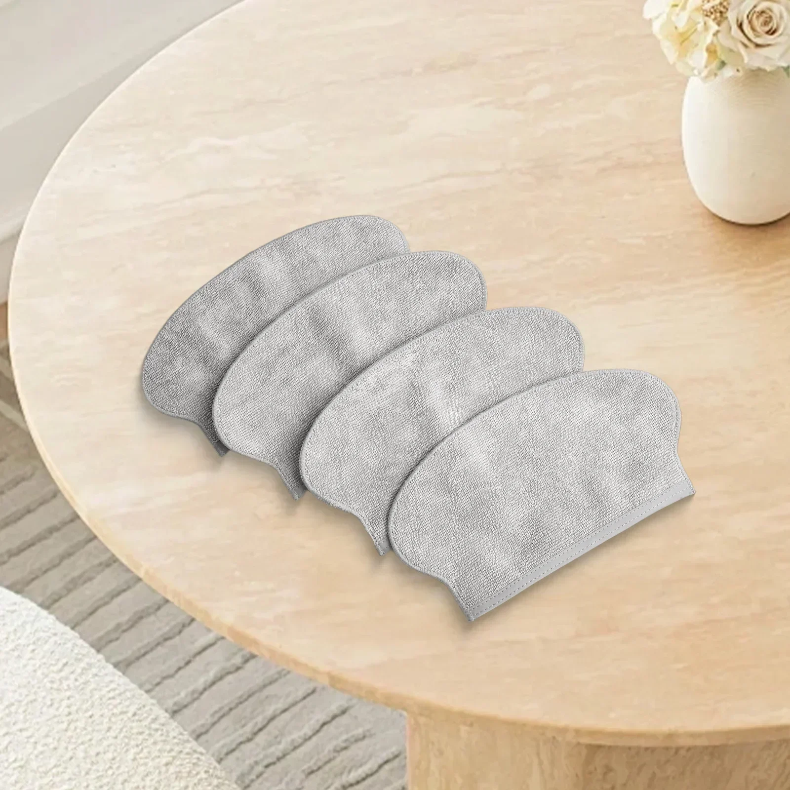 4/10 шт. комплект тканевых подушечек для швабры для Midea M6 VCR21LDSW, запасные части для пылесоса, сменные аксессуары для бытовой уборки