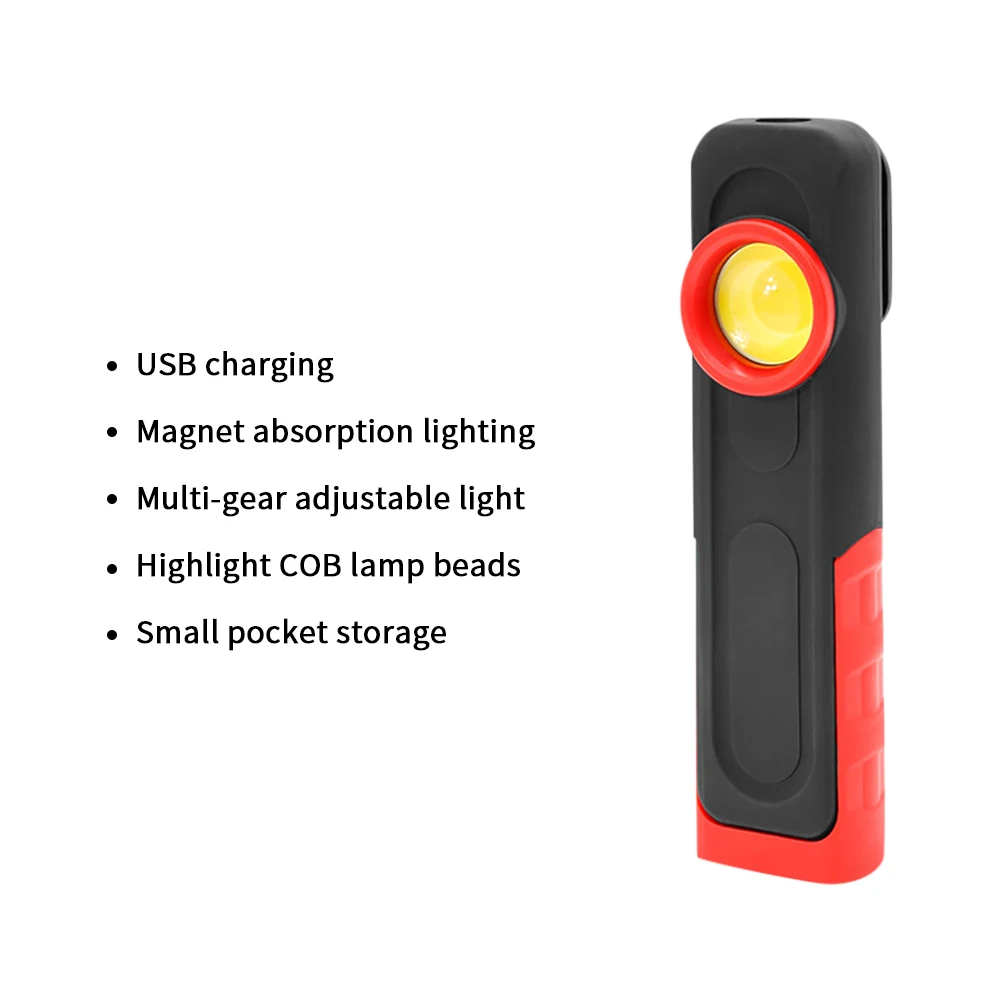 Car Detailing Tools USB Flashlight Inspection Light Car Paint Finish Lamp Scan Swirl Multifunction Auto Repair Working Lights