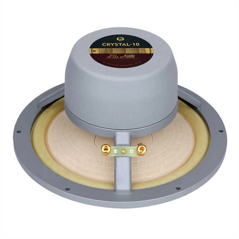 LII AUDIO 2023 Новый динамик Crystal-10 с полным диапазоном, 30 ядер, мощность 50 Вт/импеданс, 8 Ом, деревянная целлюлоза, бумажный горшок, лен (1 шт.)