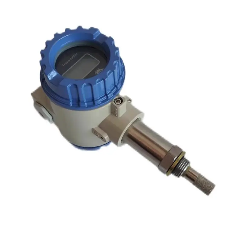 Integrated compressed air detector dew point meter probe sensor