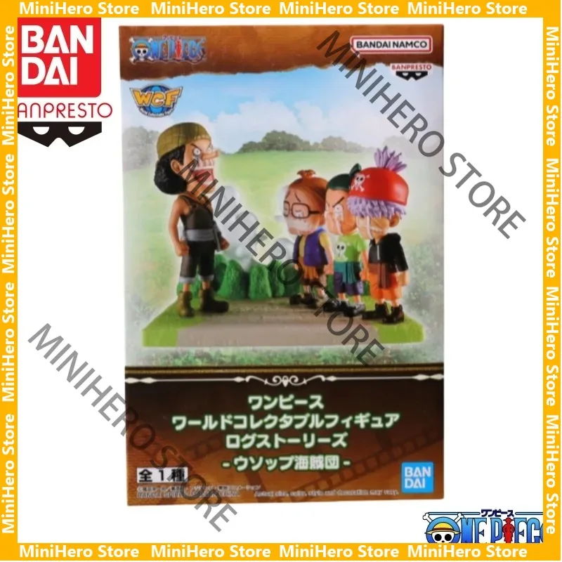 

В наличии Оригинальная коллекционная фигурка Усоппа из One Piece от Bandai Banpresto, PVC, масштаб 1/8