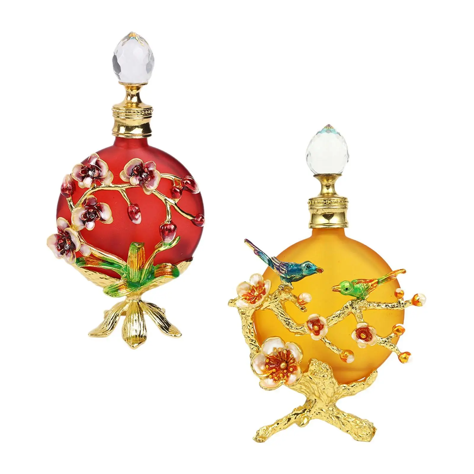 زجاجة عطر زجاجية 30 مل 30 مل هدية للأم زجاجة عطر فارغة قابلة لإعادة الملء