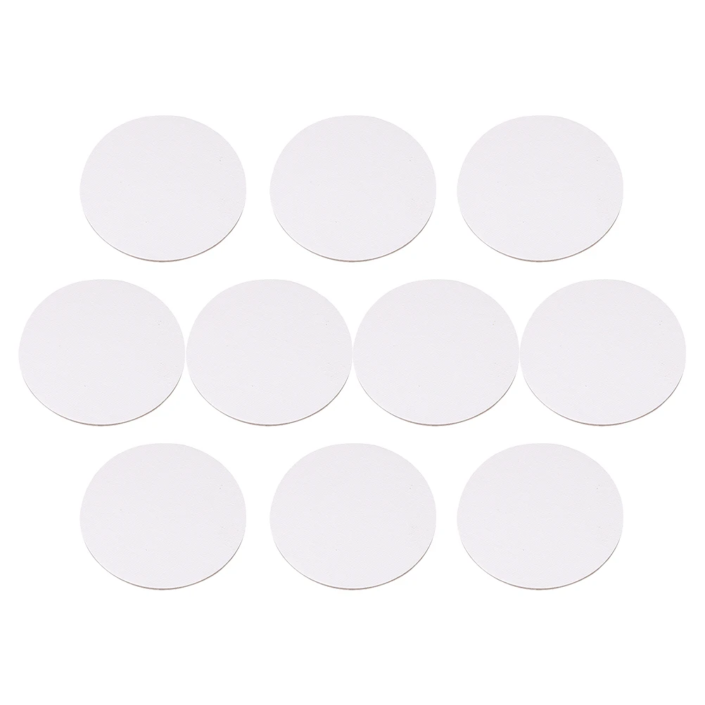 

10pcs Oil Painting Canvas Boards Round Durable Cotton Perfect Students Circle Panels Student Amateurs Gifts
