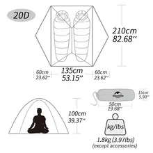 Mongar UL 2 Waterproof Tent #6