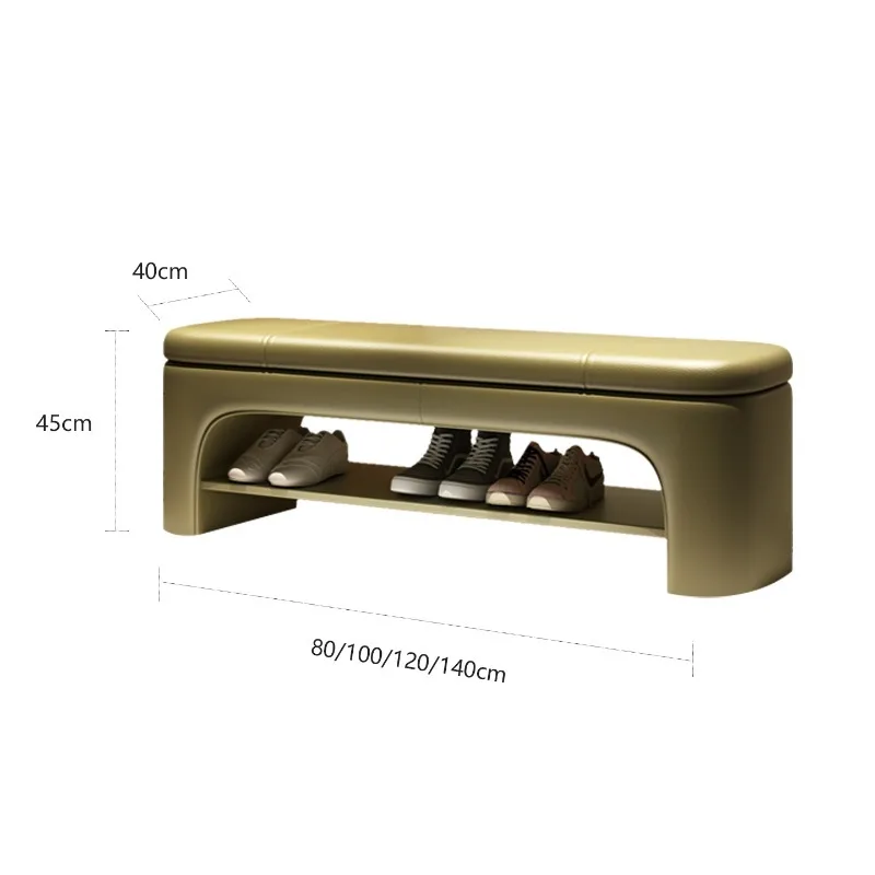 الأخضر خزانة خذاء حديثة الشمال تخزين وسادة مدخل مقاعد البدلاء خزانة خذاء المنظمون الممر Szafka Na Buty أثاث المنزل
