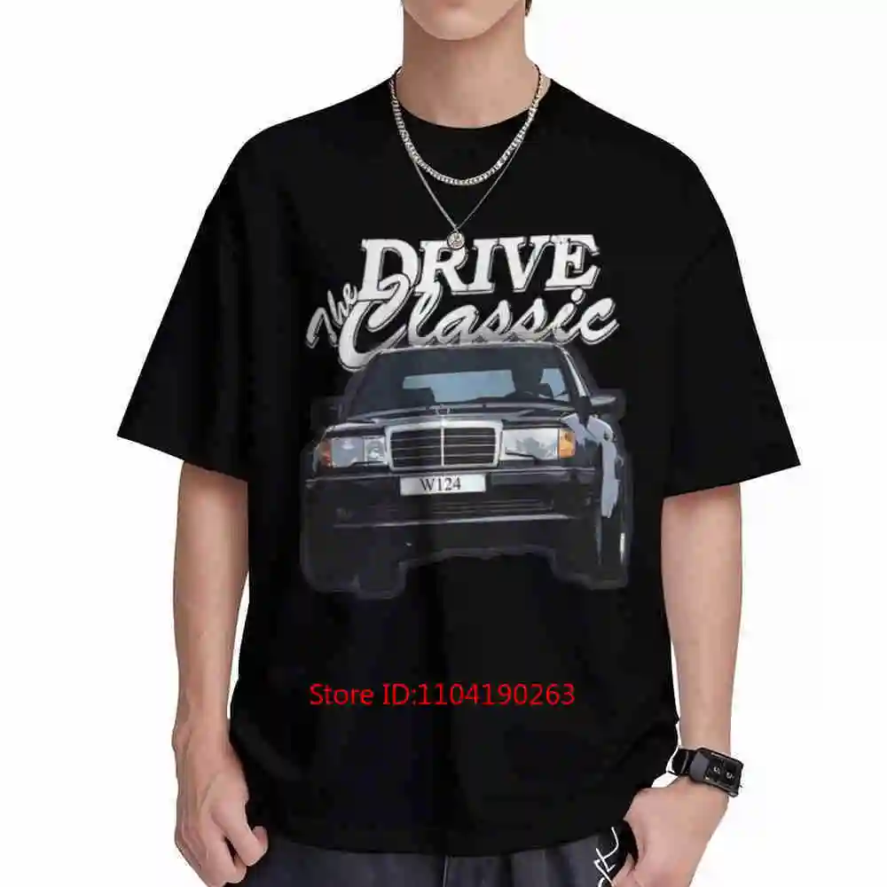 W124 Short Sleeve Tee 100% Cotton T-Shirt