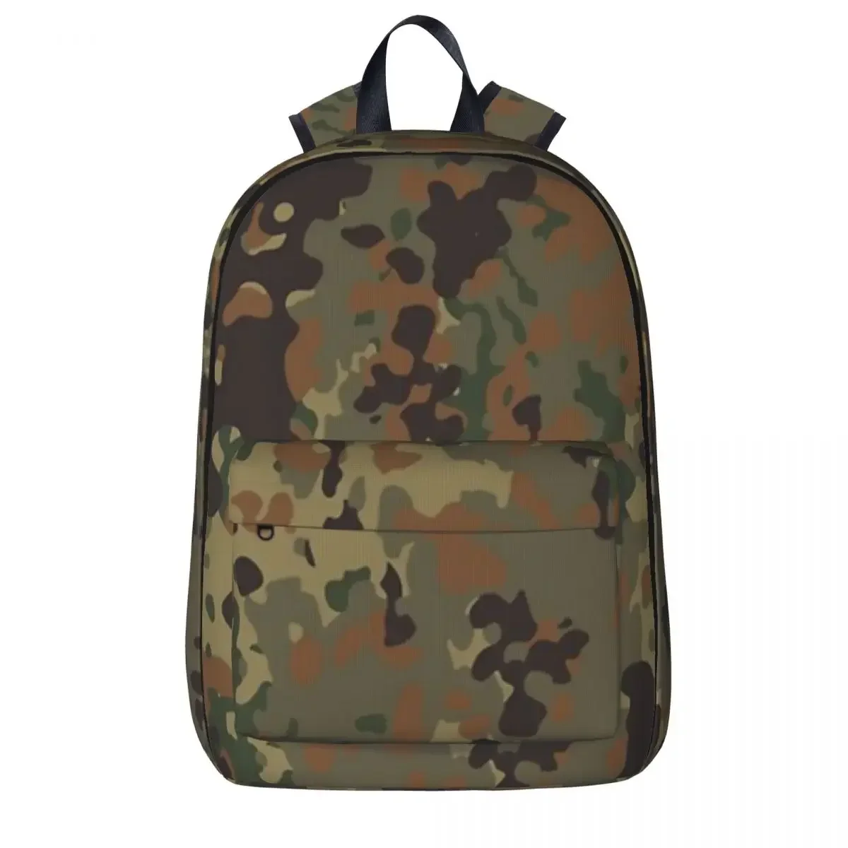 Flecktarn Camouflage Backpacks Large Capacity Student Book bag Shoulder Bag Laptop Rucksack Travel Rucksack Children School Bag