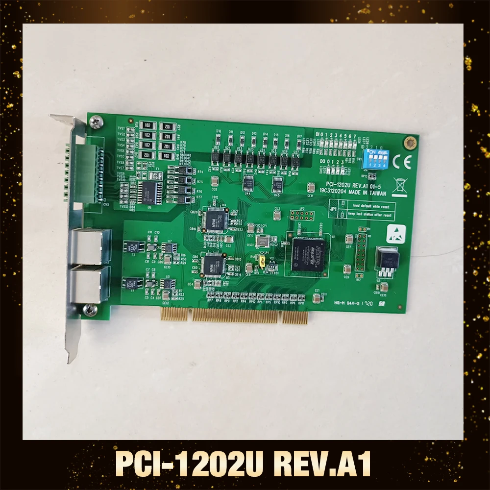 For Advantech PCI-1202U REV.A1 01-5 RS-485 data acquisition card, motion control card, multifunctional card