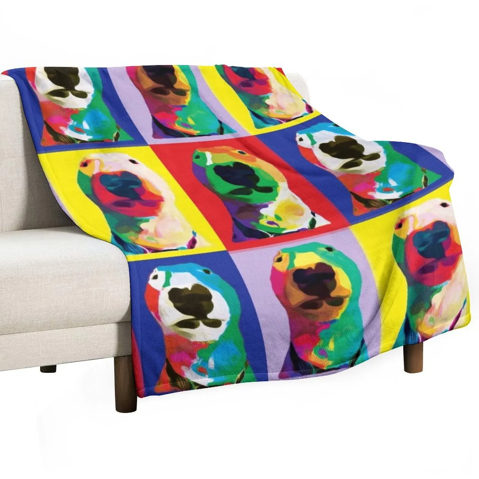 

@PupperNelson: Pop Art Throw Blanket Decorative Sofa Decorative Beds Blankets For Bed Blankets