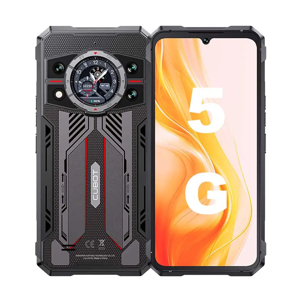 

Защищенный Смартфон 5G Cubot KingKong 11, 10200 мА·ч, Dimensity 7025, техпроцесс 6 нм, 2,5 ГГц, 32ГБ ОЗУ (16ГБ + 16ГБ расширение), 256 ГБ ПЗУ, камера 108МП, экран 6,72 дюйма, 120 Гц, задний экран 1,46 дюйма, 5G телефон