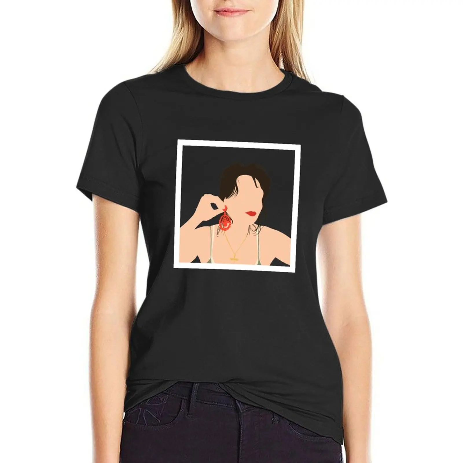 Juliette Binoche in Certified Copy T-Shirt customs quick-drying sublime workout t shirts for Women