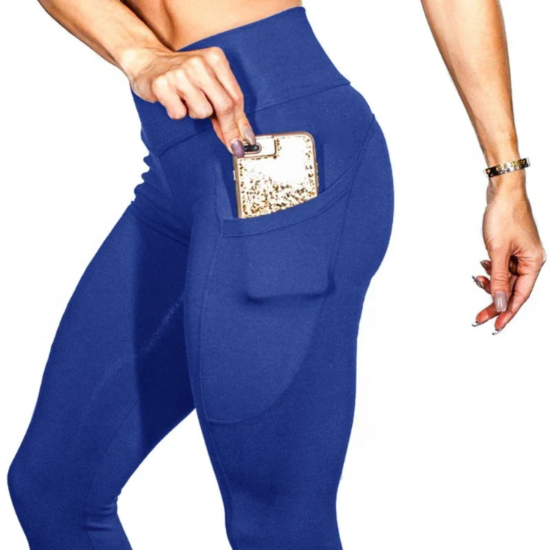 High Waist Yoga Legging Withe Pockets Fitness Running Sweatpants for Women Quick-Dry Sport Trousers Workout Yoga Pants 2023 NEW