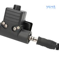 New U94 PTT Cable Plug Adapter For Baofeng UV-5R UV-S9 Plus UV-82 AR-152 UV-10R Walkie Talkie Two Way Radio-Y47A