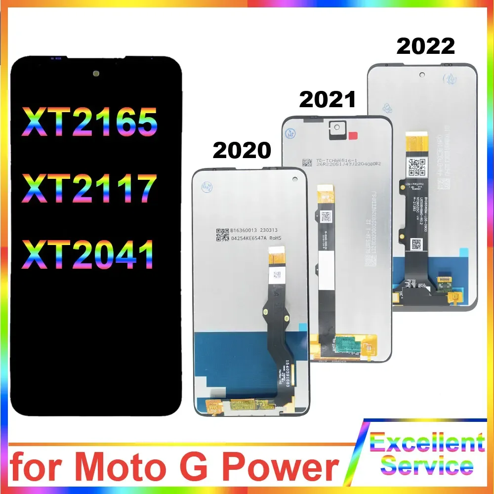 LCD for Motorola Moto G Power 2022 XT2165 LCD Display Touch Screen Digitizer Replacement for Moto G Power 2021 2022 LCD Display