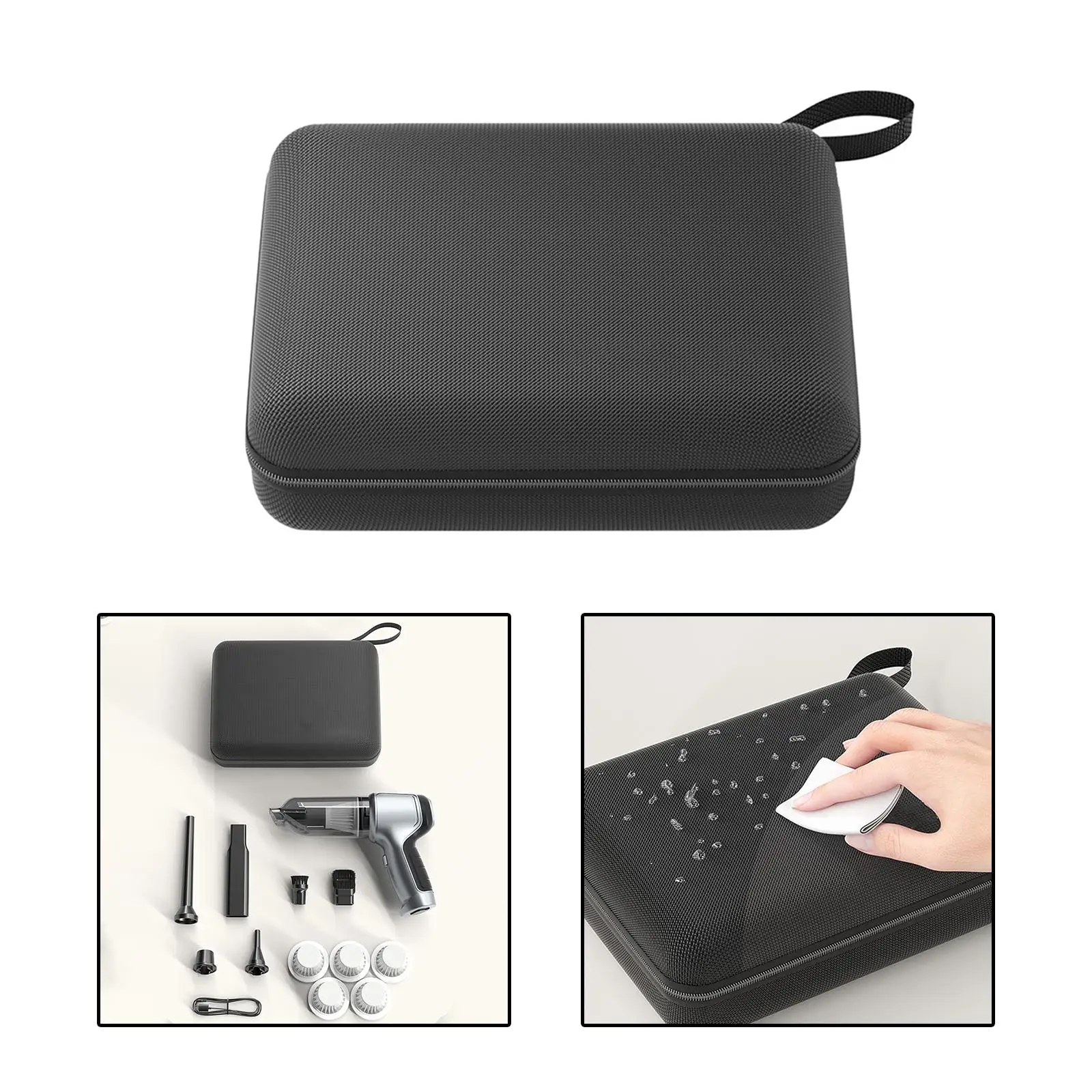 Автомобильный органайзер для инструментов, твердый корпус на молнии, водонепроницаемый для внедорожника, мини-автомобиля