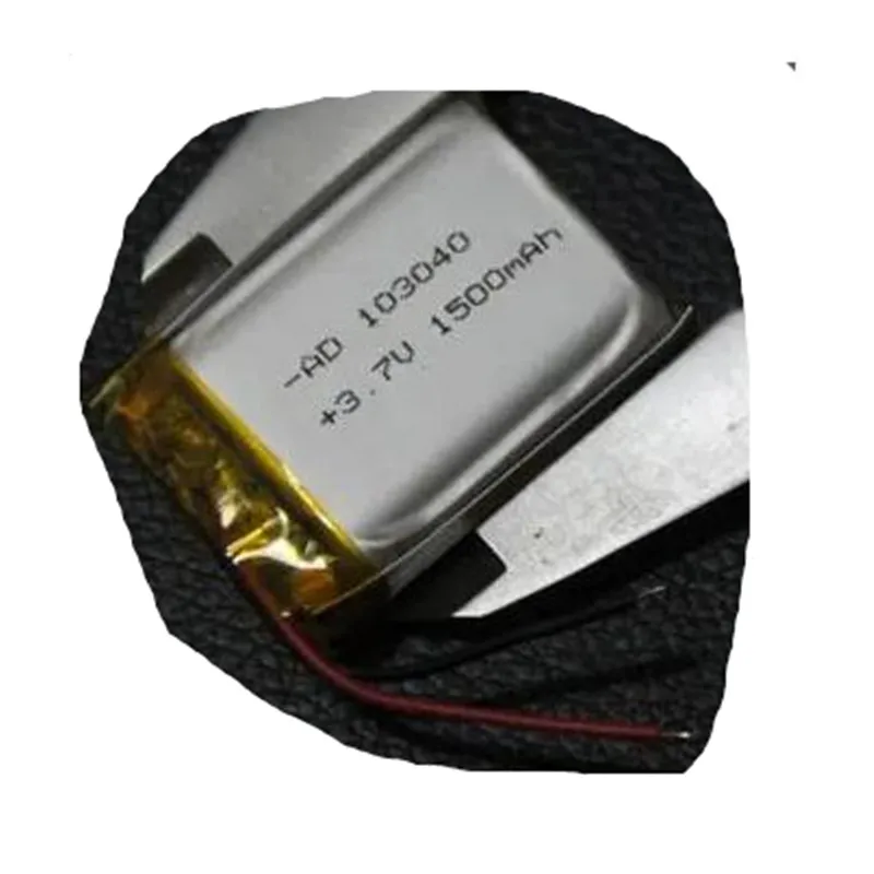 

2Pcs/Lot 103040 3.7V 1500Mah Lithium Ion Li-polymer Li-po Rechargeable Battery For Bluetooth Mini Speaker