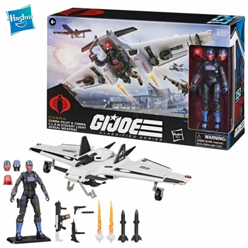 هاسبرو جي آي الأصلي الجديد. جو كلاسيفاد 152 كوبرا بايلوت وC.L.A.W. مجسم شخصية فاخرة مقاس 6 بوصات #5