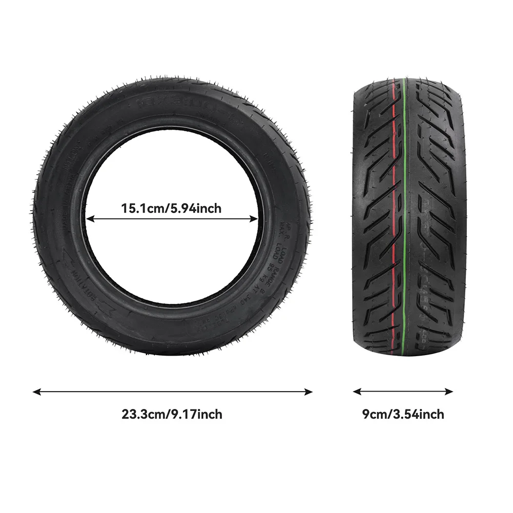 

10x3.00-6 Wheel Self-Healing Tyre Urban Commuting Self-healing Technology Enhanced Grip Traction For Zero 11X Black