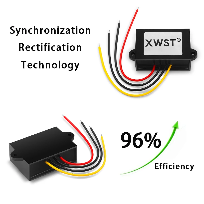 Waterproof DC DC Power Converter 12V to 36V Boost Transformer Module 1A 1.5A 36W 54W Voltage Regulator Step Up Inverter For Car