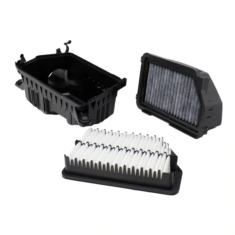 Top!-Black Air Cleaner Filter Box Housing Assembly 28110-A5350 28110A5350 For Kia Forte 2014 2015 2016 2017 2018