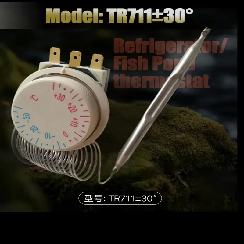 TR (TW) 711-30 bis +30 Grad Celsius 250V-16A Thermostatknopf Kühlschrank-Temperaturregler