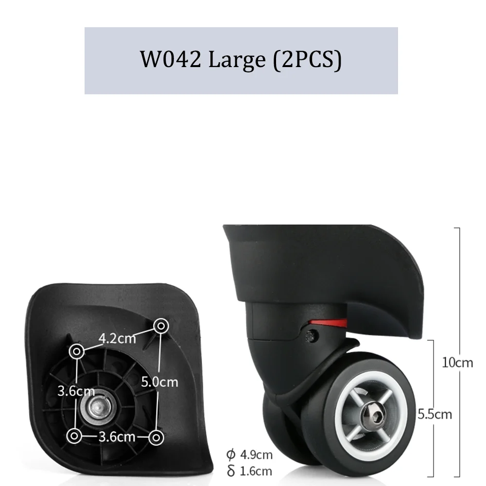 Geeignet für oiwas Koffer räder Trolley Box Universal rad zubehör Koffer Riemens ch eiben rollen Reparatur von Wartungs teilen