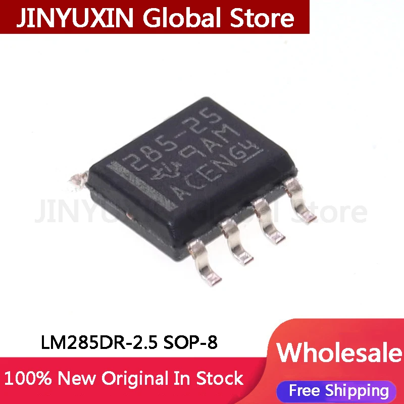 20Pcs LM285 LM285DR LM285MX-2.5 LM285DR-2.5 SOP-8 IC Chip In Stock Wholesale