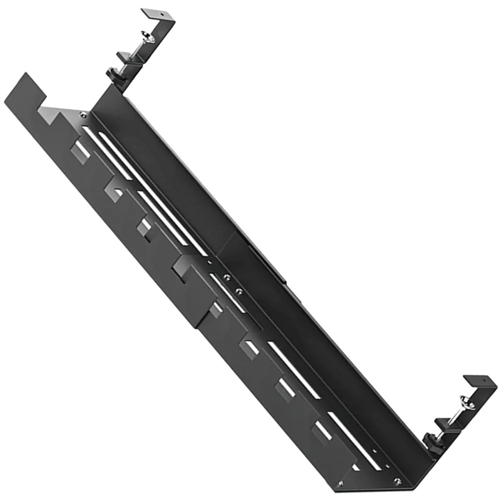 

Spacious Under Desk Cable Tray for Effective Cord Management - Ideal Desktop Cable Organizer for Tidy Work Environment