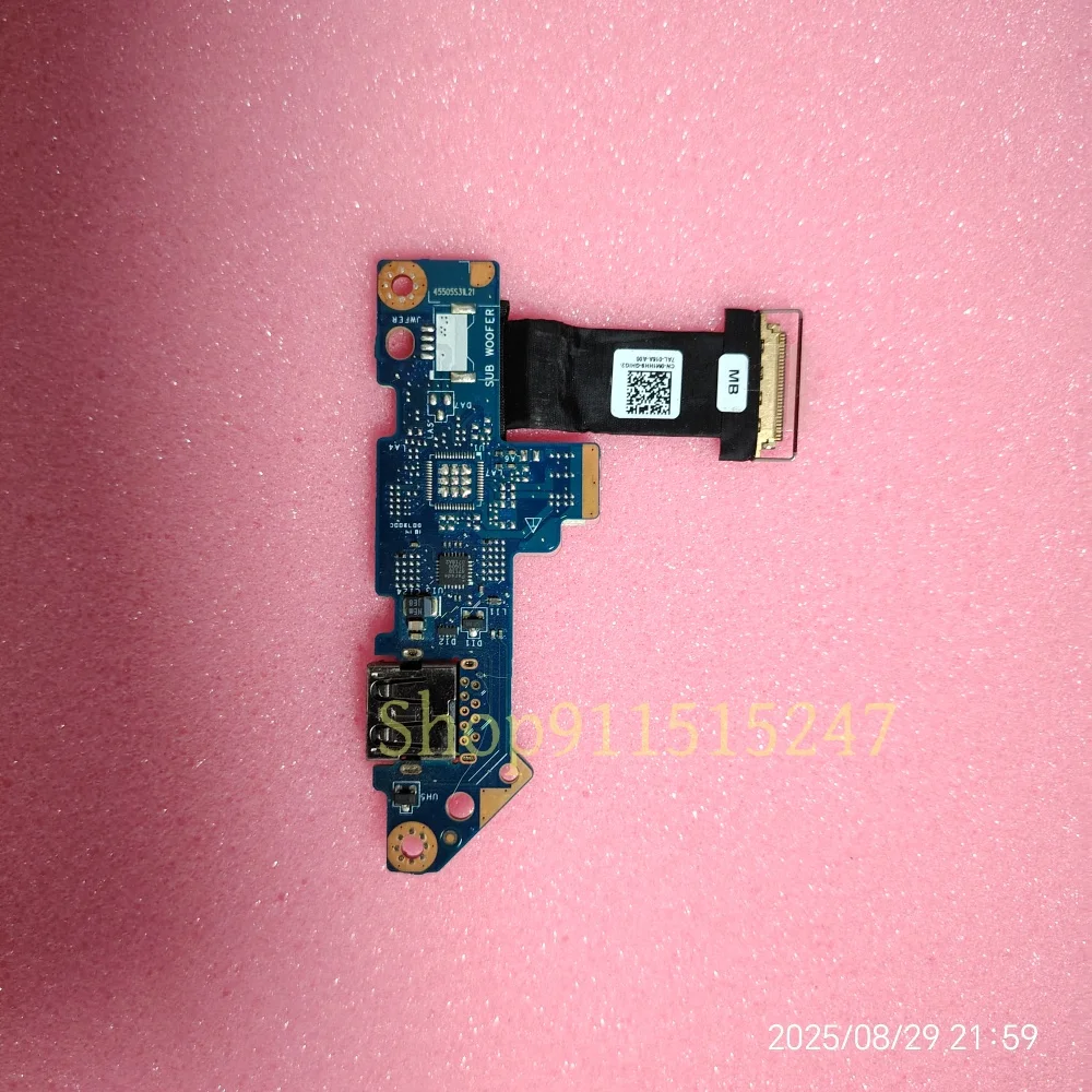 BAP10 LS-D759P 0R40JH R40JH For Dell Alienware 15 R3 USB Port IO Circuit Board With Cable DC02C00DF00 100% Perfect Work
