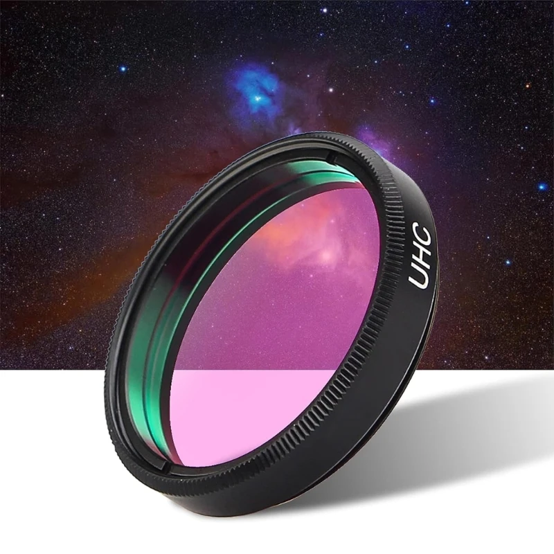 Filtro Uhc Conveniente D0ad para Telescópios 125 para Vistas Mais Claras do Planeta Perfeito para Astrofotografia Boas