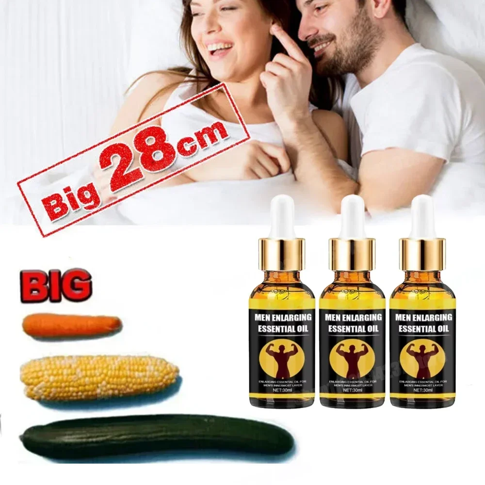 

10ml natural men's private parts massage growth essential oil to make it bigger, thicker and longer, healthy men's delay time